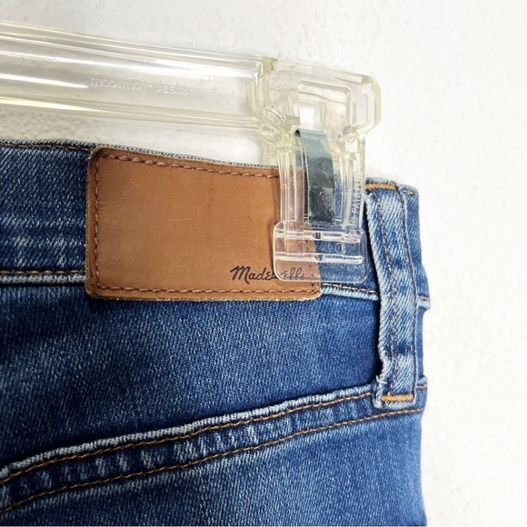 Madewell 10" High-Rise Skinny Jeans in Danny Wash TENCEL Denim Edition - Picture 10 of 15